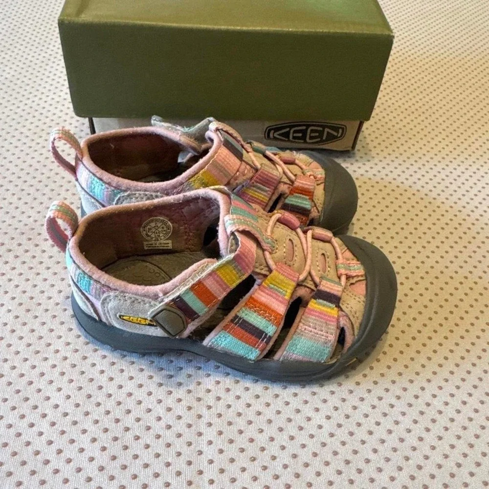 Toddler Keen Newport H2 Raya Lilac Sachet Hiking Water Sandals Size 7